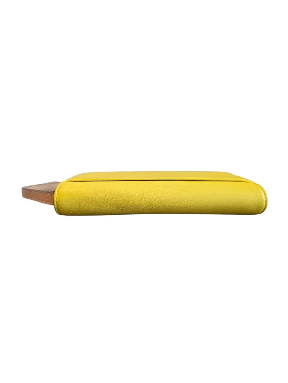 Kate Spade Hampton Road Yellow Leather Turn Lock Wristlet Clutch Wallet